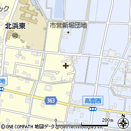 静岡県浜松市浜名区善地318周辺の地図