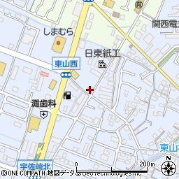 兵庫県姫路市東山328周辺の地図