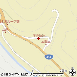 子守神社周辺の地図