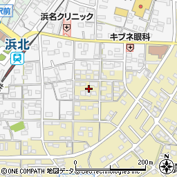 静岡県浜松市浜名区横須賀1346周辺の地図