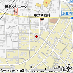 静岡県浜松市浜名区横須賀1352周辺の地図