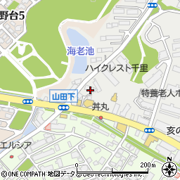 セコム株式会社　吹田営業所周辺の地図