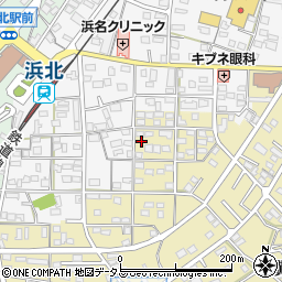 静岡県浜松市浜名区横須賀1343-2周辺の地図