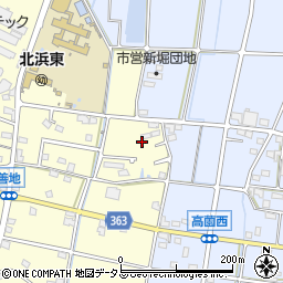 静岡県浜松市浜名区善地316周辺の地図