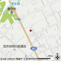 静岡県浜松市中央区根洗町1376周辺の地図