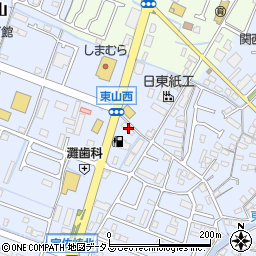 兵庫県姫路市東山252-1周辺の地図