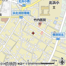 静岡県浜松市浜名区横須賀695-3周辺の地図