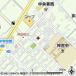 兵庫県加古川市東神吉町神吉823-90駐車場周辺の地図