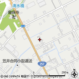 静岡県浜松市中央区根洗町1380周辺の地図