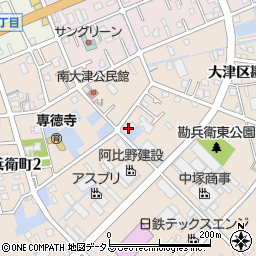 岡本鉄建株式会社周辺の地図