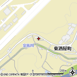 広島県三次市東酒屋町266周辺の地図