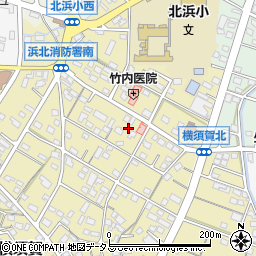 静岡県浜松市浜名区横須賀692周辺の地図