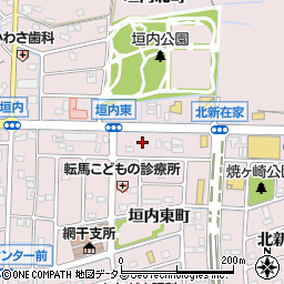 西兵庫信用金庫網干支店周辺の地図