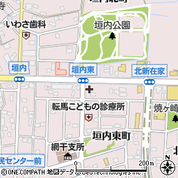 兵庫県姫路市網干区垣内東町155周辺の地図