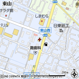 兵庫県姫路市東山252周辺の地図