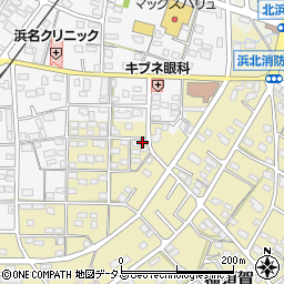 静岡県浜松市浜名区横須賀1353周辺の地図