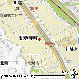 ＵＲ都市機構釈尊寺第二団地３２号棟周辺の地図