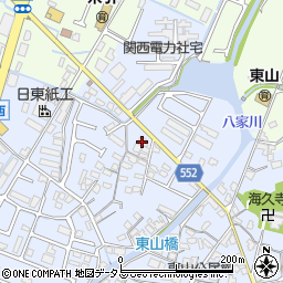 兵庫県姫路市東山368周辺の地図