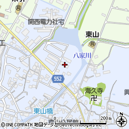 兵庫県姫路市東山389周辺の地図