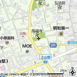 静岡県袋井市上山梨3039周辺の地図