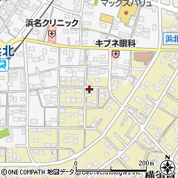 静岡県浜松市浜名区横須賀1348-1周辺の地図