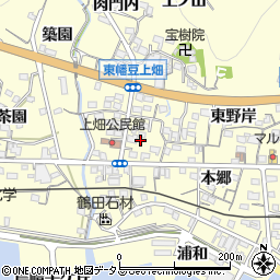 愛知県西尾市東幡豆町西前田53周辺の地図