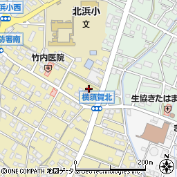 静岡県浜松市浜名区横須賀717周辺の地図