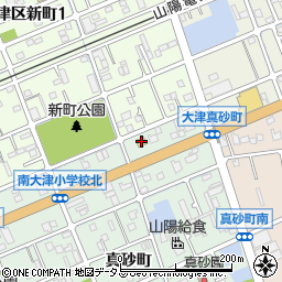 ローソン姫路大津真砂店周辺の地図
