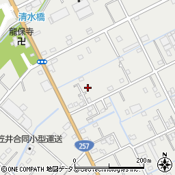 静岡県浜松市中央区根洗町1390周辺の地図