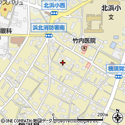静岡県浜松市浜名区横須賀697-8周辺の地図
