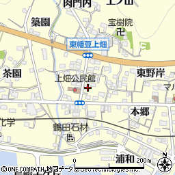 愛知県西尾市東幡豆町西前田51周辺の地図