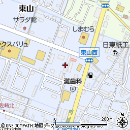 兵庫県姫路市東山247周辺の地図