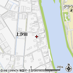 愛知県西尾市一色町松木島上汐田83周辺の地図