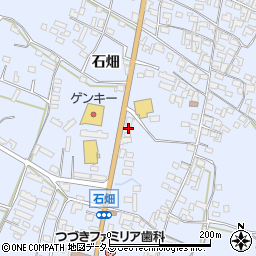 愛知県知多郡美浜町奥田石畑327周辺の地図
