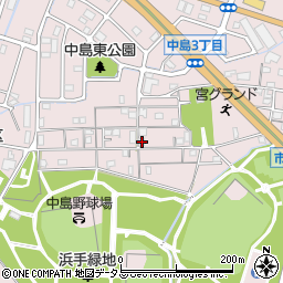 兵庫県姫路市飾磨区中島414-6周辺の地図