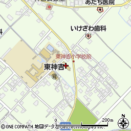 加古川市立　東神吉こども園周辺の地図