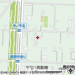 静岡県浜松市中央区豊岡町303周辺の地図