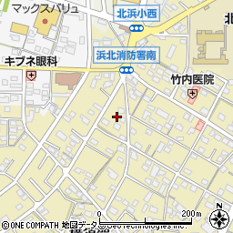 静岡県浜松市浜名区横須賀673周辺の地図