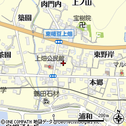 愛知県西尾市東幡豆町西前田48周辺の地図