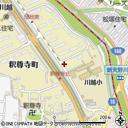 大阪府枚方市釈尊寺町29-7周辺の地図