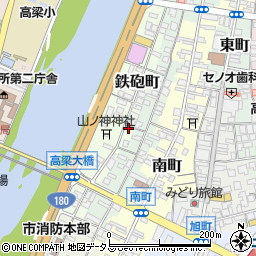 岡山県高梁市鉄砲町80周辺の地図