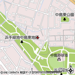 兵庫県姫路市飾磨区中島414-75周辺の地図