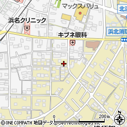 静岡県浜松市浜名区横須賀1334周辺の地図