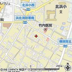 静岡県浜松市浜名区横須賀696周辺の地図