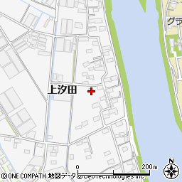 愛知県西尾市一色町松木島上汐田87周辺の地図