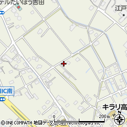 静岡県榛原郡吉田町神戸837-2周辺の地図