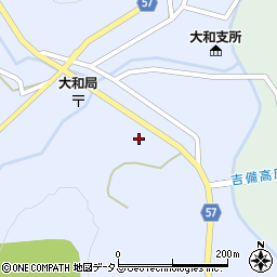 岡山県加賀郡吉備中央町西471-1周辺の地図