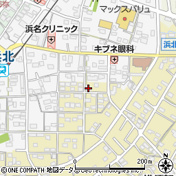 静岡県浜松市浜名区横須賀1337周辺の地図
