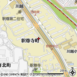 大阪府枚方市釈尊寺町26-33周辺の地図