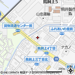 ゴールドエッグ加工食品大阪センター周辺の地図
